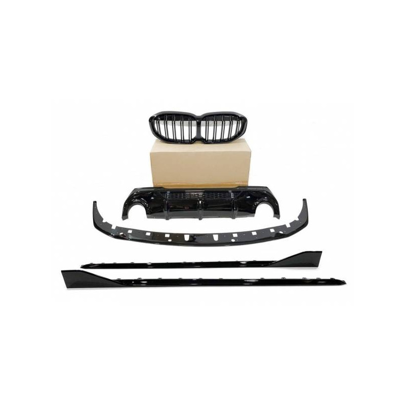 Kit Carrosserie BMW F40 M Performance Noir brillant Tuning Tuning