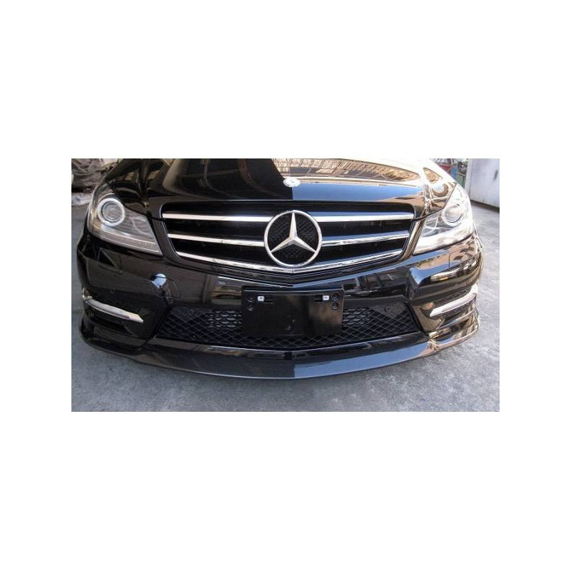 Spoiler Avant Mercedes W204 C63 2011-2014 Carbone Tuning Tuning