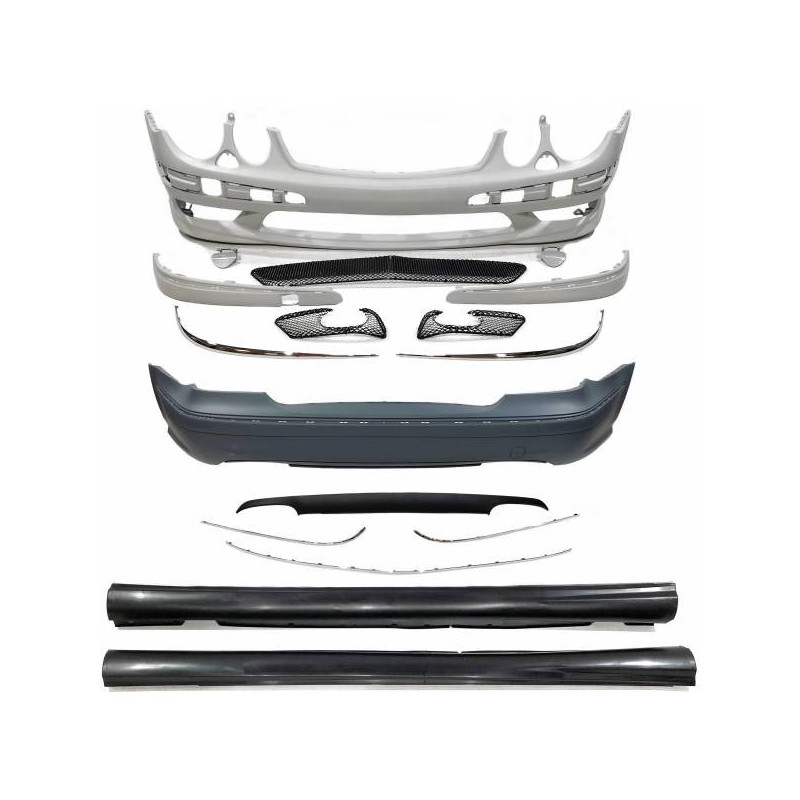Kit Carrosserie Mercedes W211?02-06 Look AMG E55 ABS Tuning Tuning