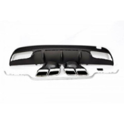 Diffuseur Arriere Mercedes W205 2014-2018 4P / SW AMG Look C63 ABS Tuning Tuning