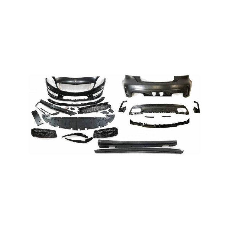 Kit Carrosserie Mercedes W176 A45 2012-2015 Look AMG Tuyeres Tuning Tuning