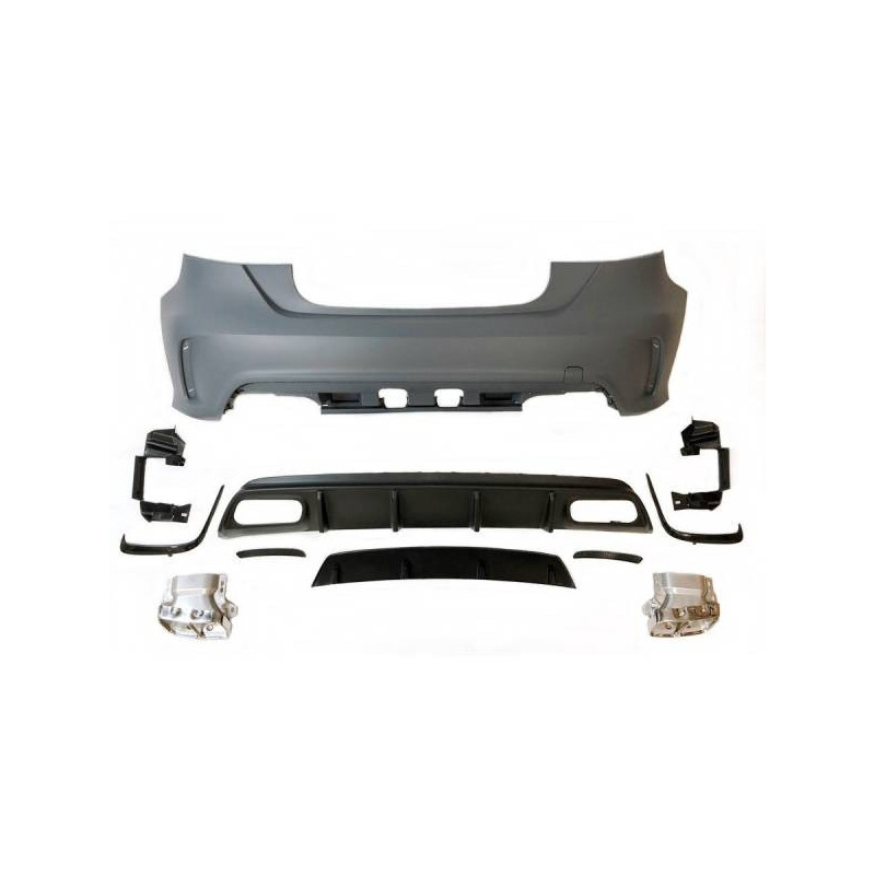 Pare-Chocs Arierre Mercedes W176 2012-2017 A45 Look AMG Stationnement. Tuning Tuning