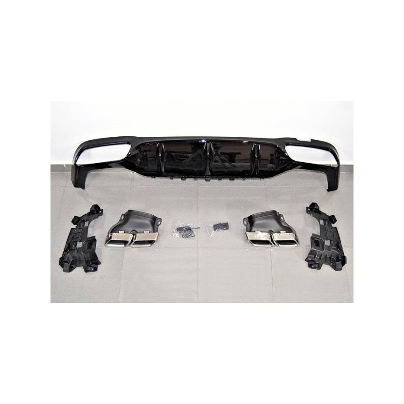 Diffuseur Arriere Mercedes W213 4 portes look AMG E63 ABS Tuning Tuning