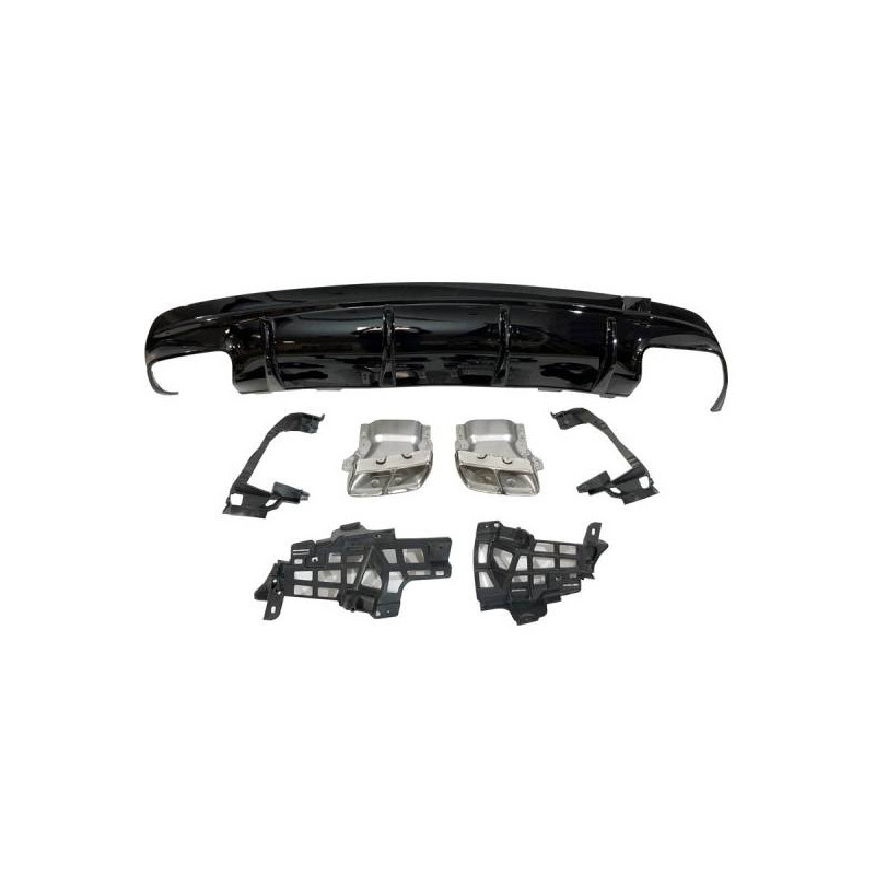 Diffuseur Arriere Mercedes CLA W117 2013-2018 4D/SW Style Facelift look A45 Tuning Tuning