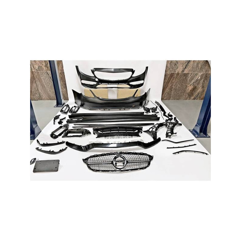 Kit Carrosserie Mercedes W205 4P 2014-2021 Look C63 2019 Diamond Tuning Tuning