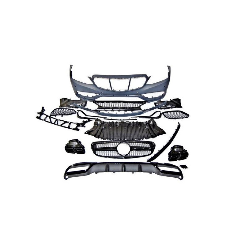 Kit Carrosserie Mercedes W212 2014-2015 SW / 4P Black series ABS Sensor Tuning Tuning