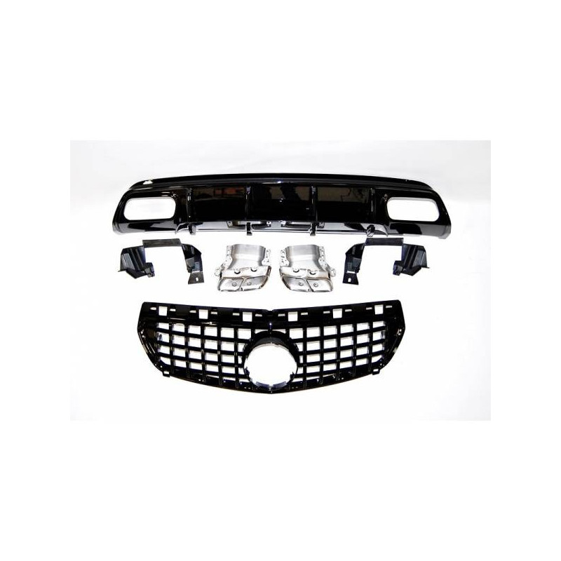Kit Carrosserie Mercedes W176 2012-2015 Look GT A45 Tuning Tuning