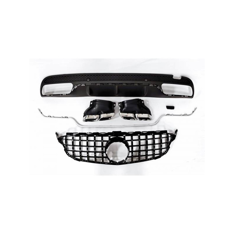 Kit Carrosserie Mercedes W205 2014-2018 4P / SW AMG Look C63 Tuning Tuning