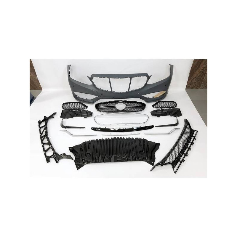 Pare-Chocs Avant Mercedes W212 2014-2015 ABS Tuning Tuning