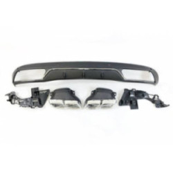 Diffuseur Arriere Mercedes W205 2014-2018 4P / SW Look C63 ABS Tuning Tuning