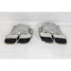 Sortie D'echappement Mercedes W205 2019 Chrome Tuning Tuning