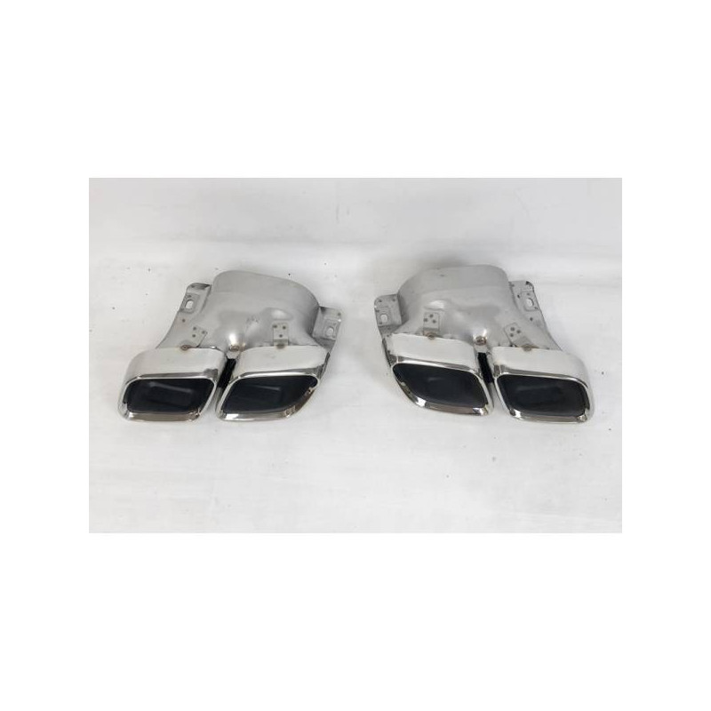 Sortie D'echappement Mercedes W205 2019 Chrome Tuning Tuning