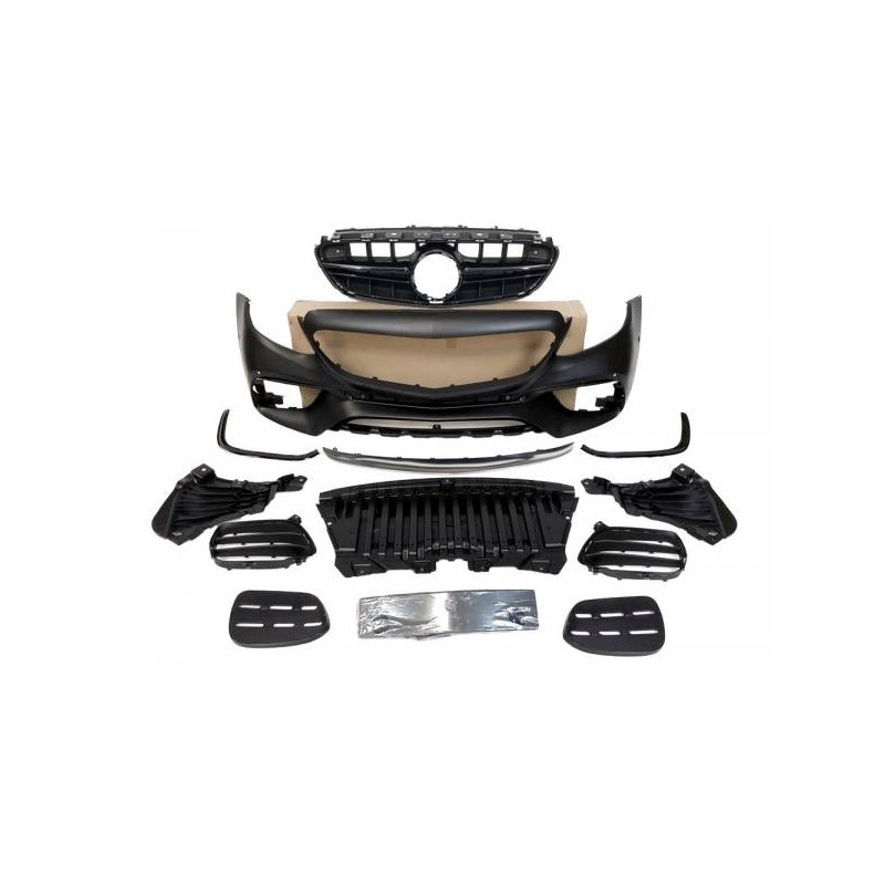 Pare - Chocs Avant Mercedes W213 4p 2016+ / C238 look AMG E63 Tuning Tuning