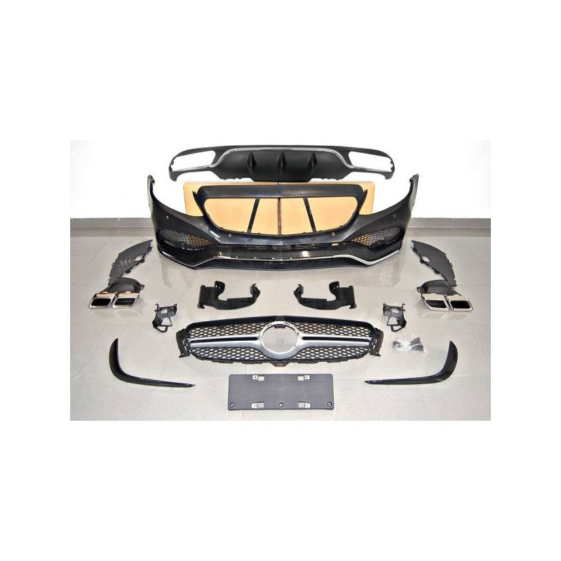 Kit Carrosserie Mercedes W213 4p 2016+ look AMG E63 Tuning Tuning
