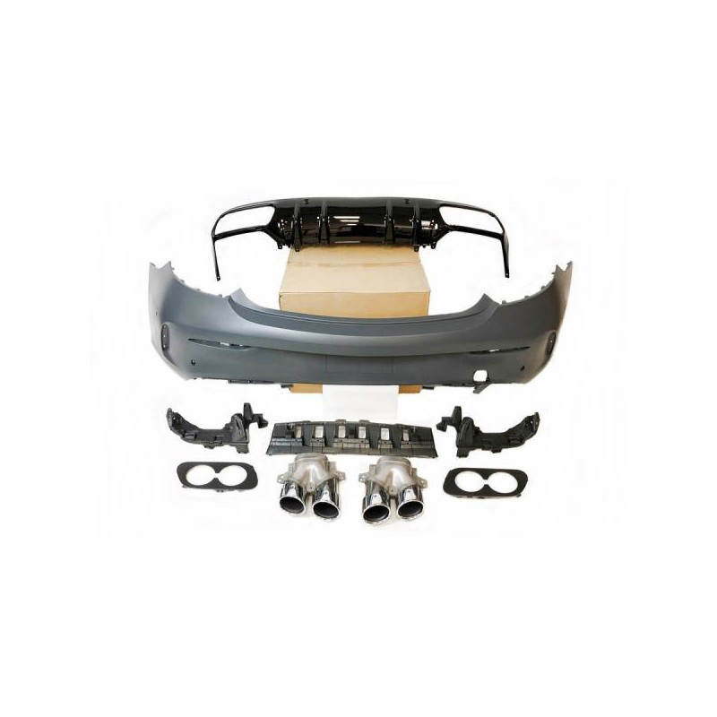 Pare-Chocs Arriere Mercedes W205 2P 14-18 / 19+ Look E53 Tuning Tuning