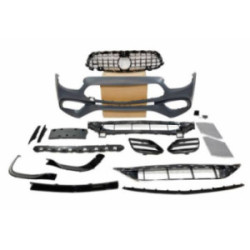 Pare - Chocs Avant Mercedes W213 4p 2021+ / C238 2021 look AMG E63 Tuning Tuning