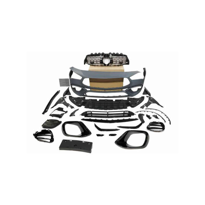 Pare-Chocs Avant Mercedes W118 / C118 CLA Sedan Look A45 Tuning Tuning