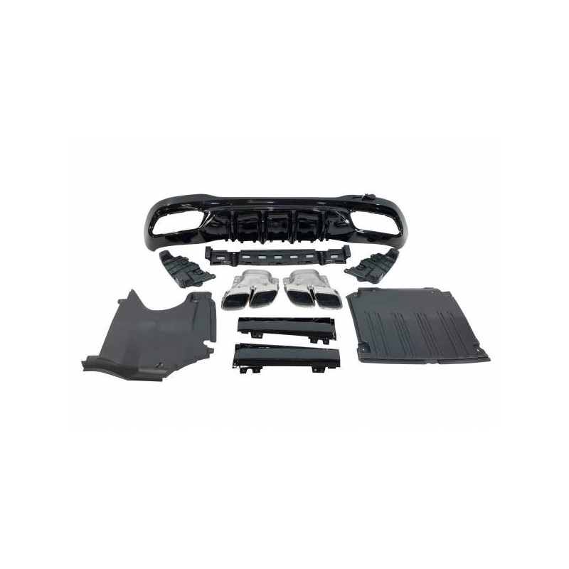 Diffuseur Arriere Mercedes W206 Look C63 Tuning Tuning