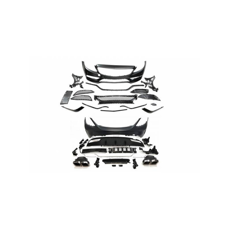 Kit Carrosserie Mercedes W205 2014-2018 4p Look AMG Tuning Tuning