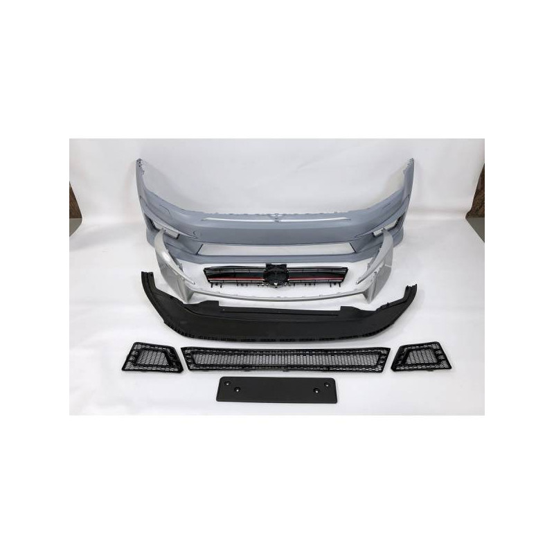 Pare-Chocs Avant Volkswagen Golf 7 3/5P look R400 ABS Lave-phare Tuning Tuning