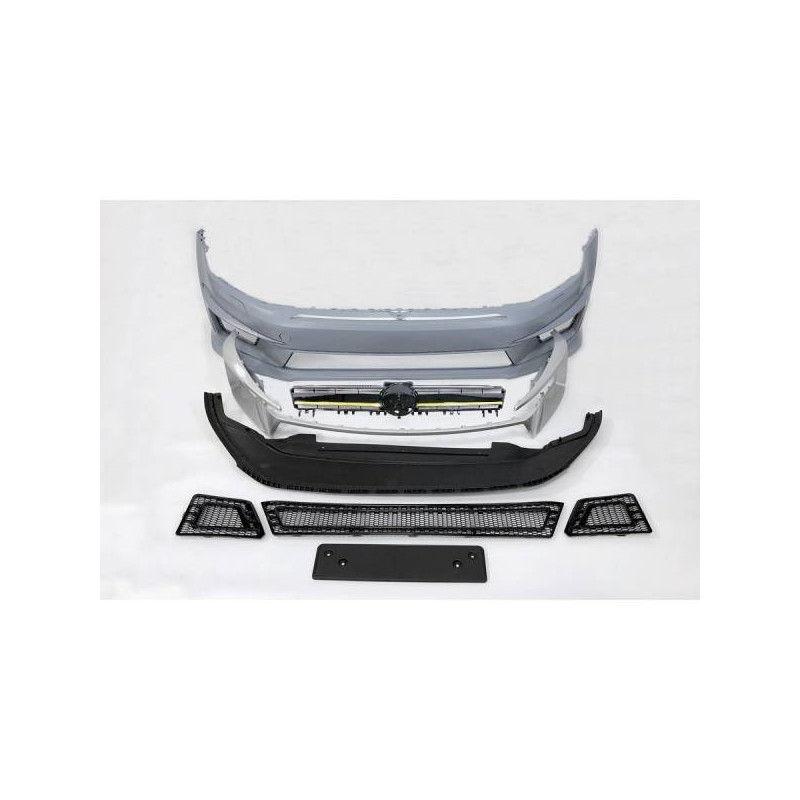 Pare-Chocs Avant Volkswagen Golf 7 3/5P look R400 ABS Lave-phare Tuning Tuning