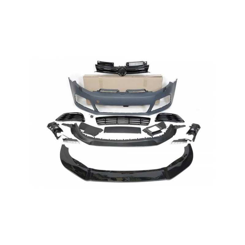 Pare-Chocs Avant Volkswagen Golf 6 R20 Deflecteur Avant Tuning Tuning