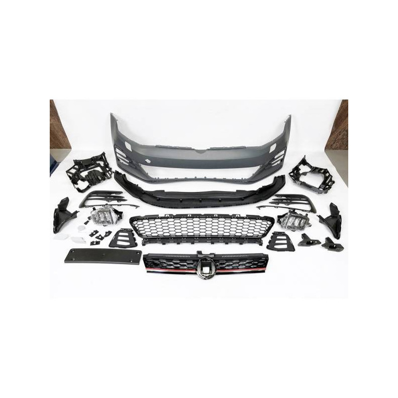 Pare-Chocs Avant Volkswagen Golf 7.5 3/5P Facelift Look GTI Tuning Tuning