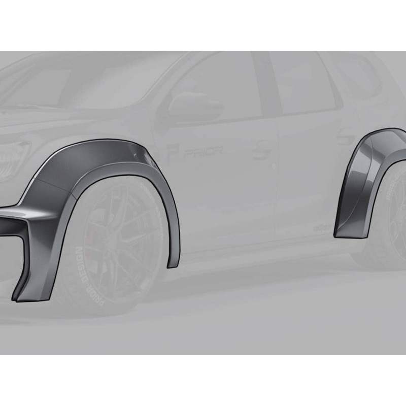Kit Carrosserie Dacia Duster PRIOR DESIGN Widebody (2018+)