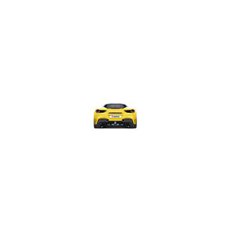 Silencieux d'échappement AKRAPOVIC Ferrari 488 GTB / SPIDER Silencieux d'échappement AKRAPOVIC Ferrari 488 GTB / SPIDER