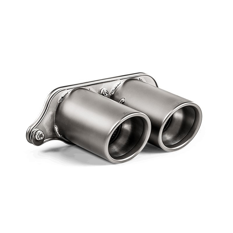 Embouts d'échappement AKRAPOVIC Titane Porsche 991.2 GT3 RS / Speedster