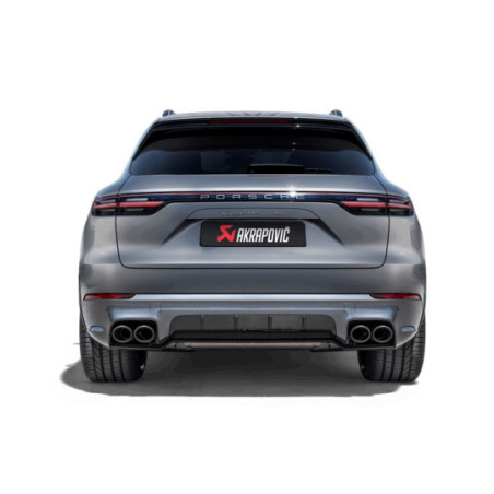 Ligne d'échappement AKRAPOVIC Porsche Cayenne Turbo + S E-Hybrid SUV/Coupé (E3/536) (2018+)* Ligne d'échappement AKRAPOVIC Porsche Cayenne Turbo + S E-Hybrid SUV/Coupé (E3/536) (2018+)*