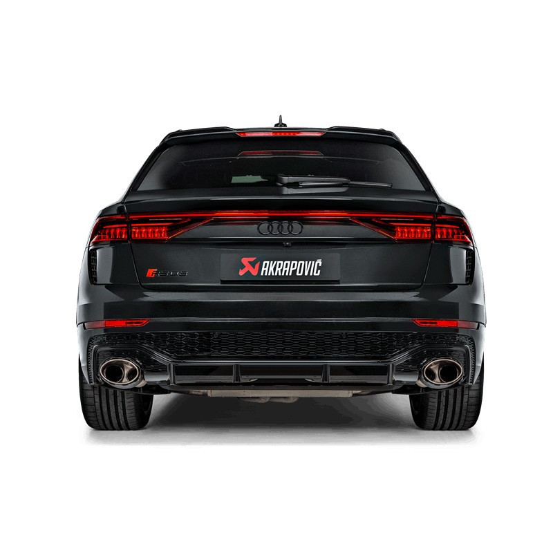 Ligne d'échappement AKRAPOVIC pour AUDI RSQ8 4M (2020-2024)