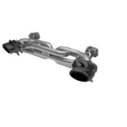 Silencieux d'échappement RACE AKRAPOVIC pour Porsche 992 Turbo + S FAP (2021+)