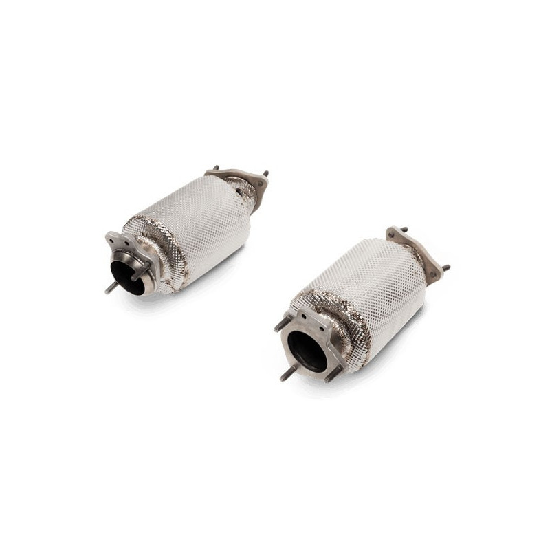 Tubes de liaison sans catalyseurs AKRAPOVIC Corvette Stingray C8