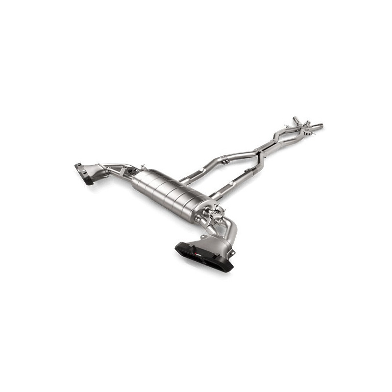 Ligne d'échappement AKRAPOVIC pour Mercedes GLS63S AMG X167 (2020-2023)