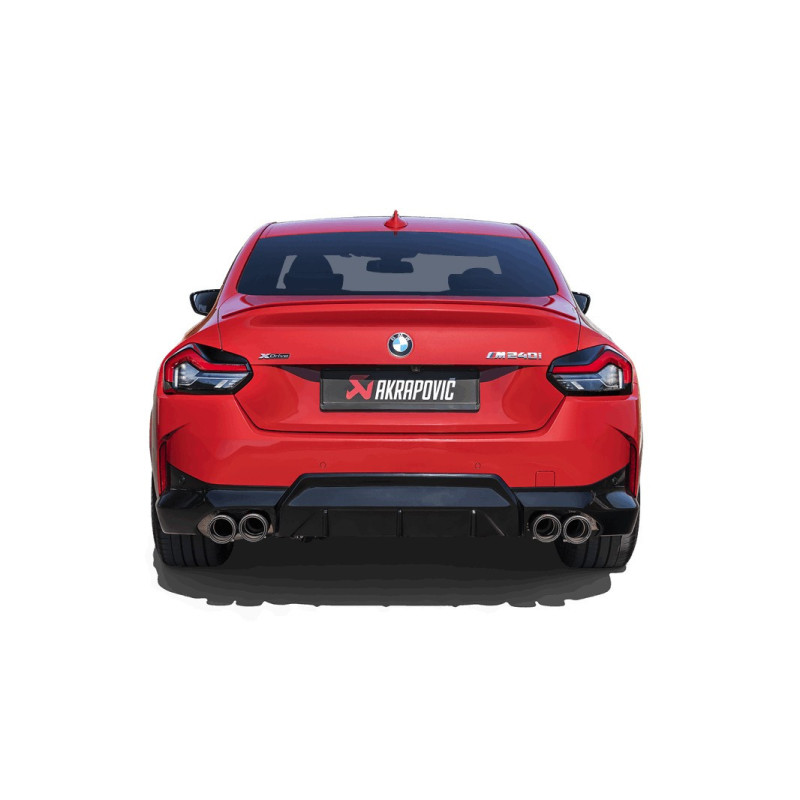 Silencieux d'échappement AKRAPOVIC pour BMW M240i(x) G42 (2022+)