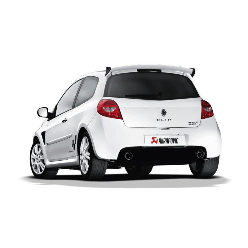 Silencieux d'échappement AKRAPOVIC RENAULT Clio 3 RS 200 (2009-2012)