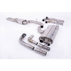 Ligne d'échappement FAP Back inox MILLTEK Audi RS3 8Y Berline 400Ch(2021à+)