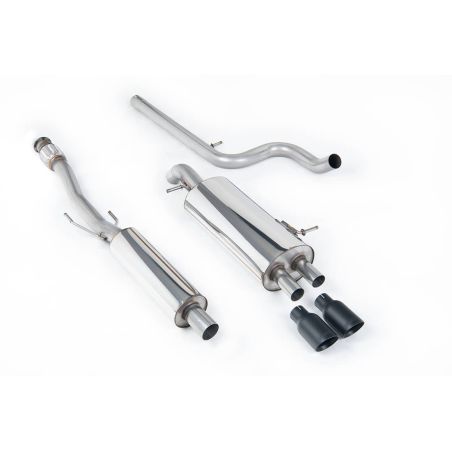 Ligne d'échappement Catback inox MILLTEK Citroen DS3 1.6 THP 16V DSport(2010à2019) Embout Noir Ligne d'échappement Catback inox MILLTEK Citroen DS3 1.6 THP 16V DSport(2010à2019) Embout Noir
