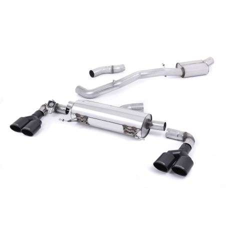 Ligne d'échappement Catback inox MILLTEK Audi S1 2.0 TFSI Quattro(2014à2018) Embout Noir Ligne d'échappement Catback inox MILLTEK Audi S1 2.0 TFSI Quattro(2014à2018) Embout Noir