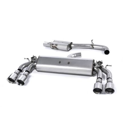 Ligne d'échappement Catback inox MILLTEK Audi S3 8V Sportback - Sans FAP(2013à2018) Embout Chrome Ligne d'échappement Catback inox MILLTEK Audi S3 8V Sportback - Sans FAP(2013à2018) Embout Chrome