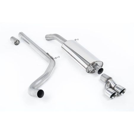 Ligne d'échappement Catback inox MILLTEK VW Polo R WRC(2013à2014) Embout Chrome Ligne d'échappement Catback inox MILLTEK VW Polo R WRC(2013à2014) Embout Chrome
