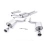 Ligne d'échappement Catback inox MILLTEK Audi S4 B6 4.2 V8 Quattro Berline/Avant/Cabriolet(2003à2005) Embout Chrome Ligne d'échappement Catback inox MILLTEK Audi S4 B6 4.2 V8 Quattro Berline/Avant/Cabriolet(2003à2005) Embout Chrome