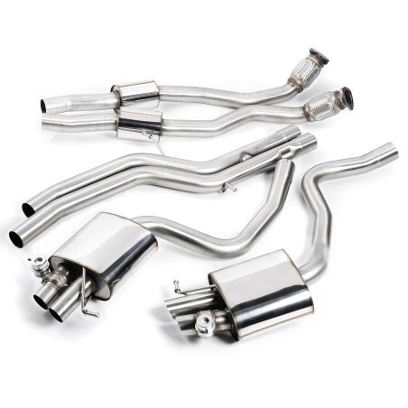 Ligne d'échappement Catback inox MILLTEK Audi RS4 B8 4.2 FSI Quattro Avant(2012à2015) Ligne d'échappement Catback inox MILLTEK Audi RS4 B8 4.2 FSI Quattro Avant(2012à2015)