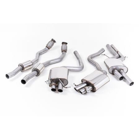 Ligne d'échappement Catback inox MILLTEK Audi RS4 B8 4.2 FSI Quattro Avant(2012à2015) Ligne d'échappement Catback inox MILLTEK Audi RS4 B8 4.2 FSI Quattro Avant(2012à2015)
