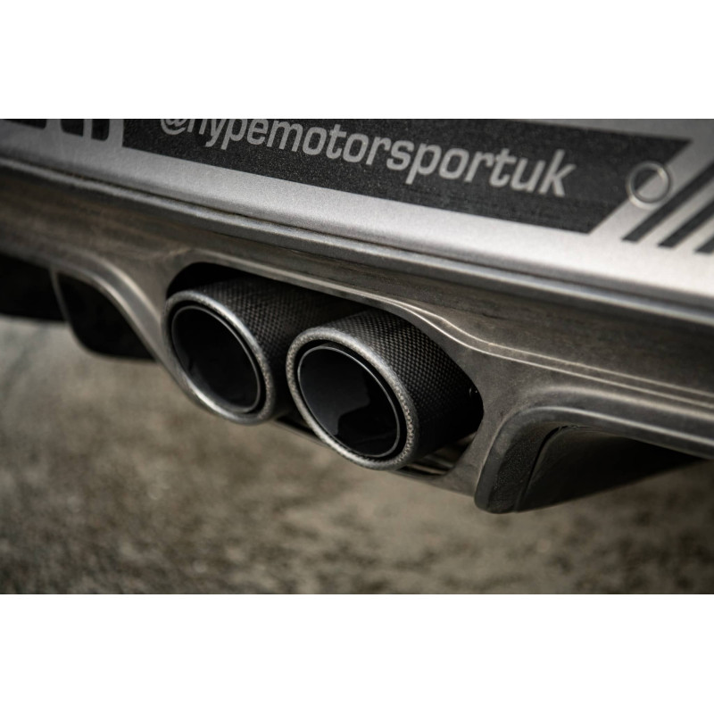 Ligne d'échappement inox MILLTEK ALPINE A110 A110S 1.8 TCE (2018+) Embout Carbone