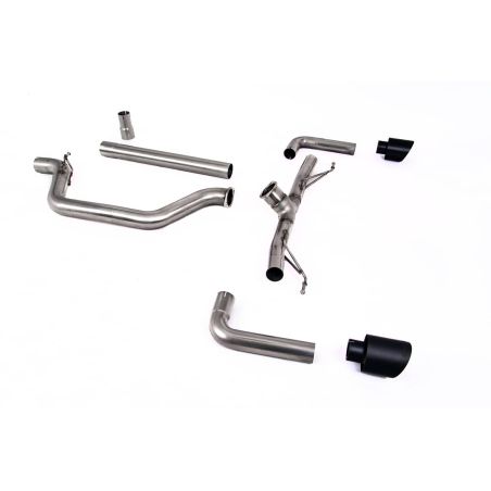 Ligne d'échappement FAP Back RACE inox MILLTEK VW Golf 8 GTi Clubsport 300Ch(2021à+) Embout Noir Ligne d'échappement FAP Back RACE inox MILLTEK VW Golf 8 GTi Clubsport 300Ch(2021à+) Embout Noir