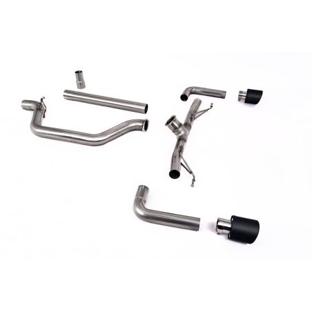 Ligne d'échappement FAP Back RACE inox MILLTEK VW Golf 8 GTi Clubsport 300Ch(2021à+) Embout Carbone Ligne d'échappement FAP Back RACE inox MILLTEK VW Golf 8 GTi Clubsport 300Ch(2021à+) Embout Carbone