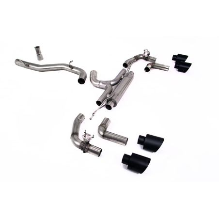 Ligne d'échappement FAP Back RACE inox MILLTEK VW Golf 8 R 320Ch(2021à+) Embout Noir Ligne d'échappement FAP Back RACE inox MILLTEK VW Golf 8 R 320Ch(2021à+) Embout Noir