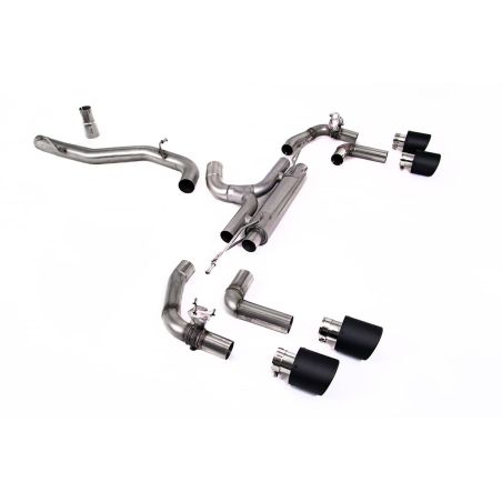 Ligne d'échappement FAP Back RACE inox MILLTEK VW Golf 8 R 320Ch(2021à+) Embout Carbone Ligne d'échappement FAP Back RACE inox MILLTEK VW Golf 8 R 320Ch(2021à+) Embout Carbone